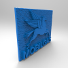 美孚燃气标志-DIY-3D打印模型-3D城
