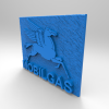 美孚燃气标志-DIY-3D打印模型-3D城
