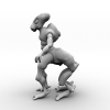游戏角色-角色人体-角色-VR/AR模型-3D城