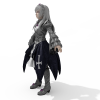 少女-角色人体-角色-VR/AR模型-3D城