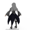 少女-角色人体-角色-VR/AR模型-3D城