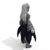 少女-角色人体-角色-VR/AR模型-3D城