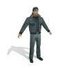 马克斯.佩恩MAX-角色人体-男人-VR/AR模型-3D城