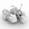 摩托车-汽车-摩托车-VR/AR模型-3D城