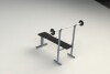 bench-press-文体生活-体育用品-工业CAD模型-3D城