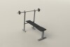 bench-press-文体生活-体育用品-工业CAD模型-3D城