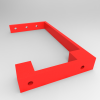 Huxley Cooling Fan Mount Bracket-首饰-3D打印模型-3D城