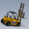forklift-工业设备-机器设备-工业CAD模型-3D城