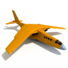 飞机-飞机-飞行器-VR/AR模型-3D城