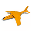 飞机-飞机-飞行器-VR/AR模型-3D城