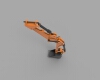 excavator-assembly-工业设备-零部件-工业CAD模型-3D城