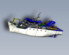 The battleship-军事-军舰-工业CAD模型-3D城
