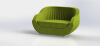 armchair-建筑-家具-工业CAD模型-3D城