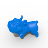 胖胖的斗牛犬-游戏&玩具-3D打印模型-3D城