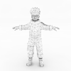 火影忍者鸣人-角色人体-角色-VR/AR模型-3D城