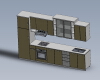kitchen-建筑-厨房-工业CAD模型-3D城