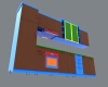 kitchen-建筑-厨房-工业CAD模型-3D城