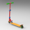Trotinette-文体生活-玩具-工业CAD模型-3D城