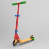 Trotinette-文体生活-玩具-工业CAD模型-3D城