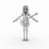平尺唯-角色人体-角色-VR/AR模型-3D城