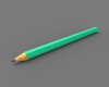 lapices-pencils-文体生活-办公用品-工业CAD模型-3D城
