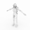 女战士-角色人体-角色-VR/AR模型-3D城