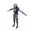 女战士-角色人体-角色-VR/AR模型-3D城