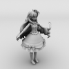 BLENDER cycle mayu-角色人体-角色-VR/AR模型-3D城