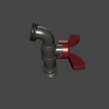water-tap-工业设备-零部件-工业CAD模型-3D城