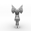 小萝莉-角色人体-角色-VR/AR模型-3D城