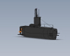 u-boat-xxiii-军事-军舰-工业CAD模型-3D城