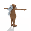 老爷子-角色人体-角色-VR/AR模型-3D城