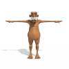 老爷子-角色人体-角色-VR/AR模型-3D城