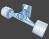 longboard-trucks-190-mm-文体生活-体育用品-工业CAD模型-3D城
