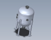 Water tank-工业设备-其它-工业CAD模型-3D城