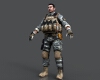 美国特种兵-角色人体-男人-VR/AR模型-3D城
