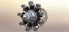 9 Cylinder Radial Engine by Roland Schwarz-汽车-汽车部件-工业CAD模型-3D城