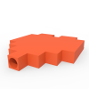 70350dp 像素红心棒棒糖-游戏&玩具-3D打印模型-3D城