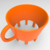 7盎司纸杯架-家居生活-3D打印模型-3D城