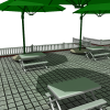 阳台-建筑-其它-VR/AR模型-3D城