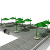 阳台-建筑-其它-VR/AR模型-3D城