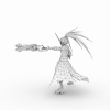 黑岩射手-角色人体-角色-VR/AR模型-3D城