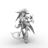 可爱小女巫-角色人体-角色-VR/AR模型-3D城