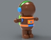 spaceman-astronaut-文体生活-艺术品-工业CAD模型-3D城
