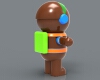 spaceman-astronaut-文体生活-艺术品-工业CAD模型-3D城