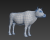 黄牛-动植物-哺乳动物-VR/AR模型-3D城