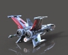 f-54重剑 科幻战斗机-飞机-其它-VR/AR模型-3D城