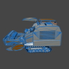 kubota-harvester-工业设备-机器设备-工业CAD模型-3D城