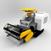 kubota-harvester-工业设备-机器设备-工业CAD模型-3D城