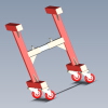 Adjustable Stand On Wheels-工业设备-机器设备-工业CAD模型-3D城